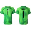Herren Fußballbekleidung Frankreich Hugo Lloris #1 Torwart Auswärtstrikot WM 2022 Kurzarm